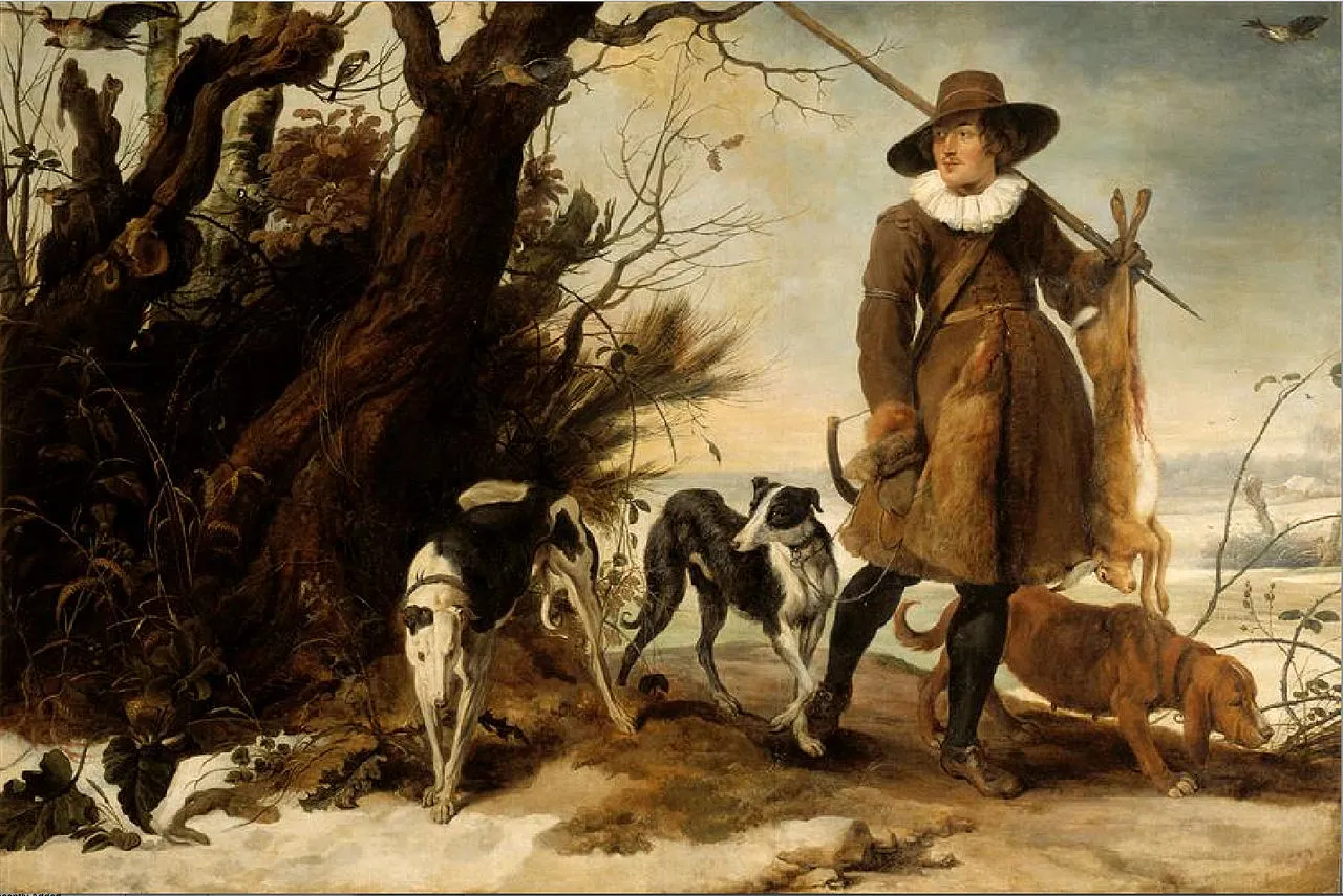 Jan Van Wildens jakt med hunder